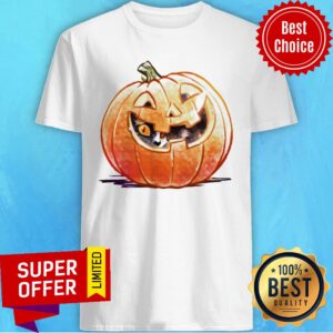 Halloween Grateful Pumpkin Spice Kitty Cat Shirt