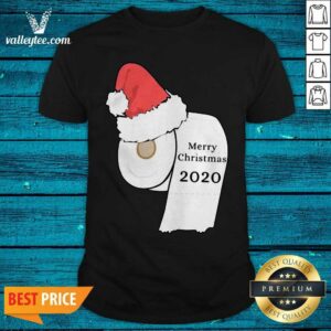 Premium Santa Hat Toilet Paper Merry Christmas 2020 Shirt