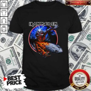 Cute Iron Maiden Band Skeleton Ridi Shirt