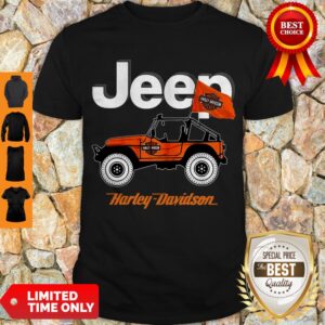 Funny Jeep Motor Harley Davidson Cycles Shirt