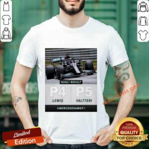 Quali Result Mercedes Amg F1 Shirt