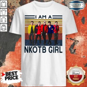 Top I Am A NKOTB Girl Vintage Shirt