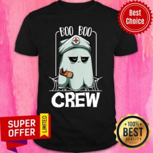 Ghost Nurse Boo Boo Crew Halloween Shirt