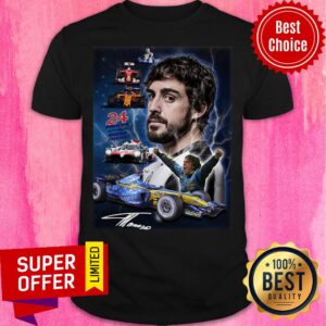 Jean Eric Vergne 24 Heures Du Mans Winner 2012 2015 Signature Shirt