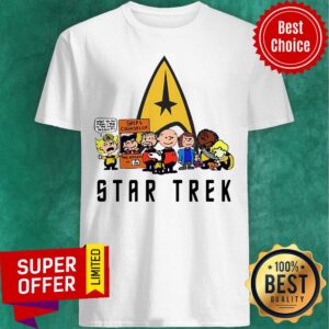 Awesome The Peanuts Character Star Trek Shirt