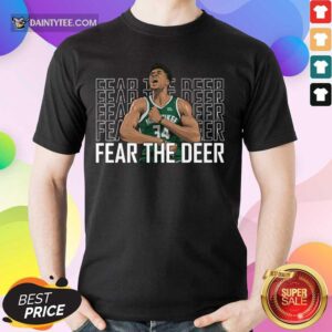 Giannis Antetokounmpo Fear The Deer Shirt