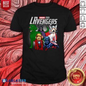 Cute Labrador Retriever Marvel Avengers LRvengers Shirt