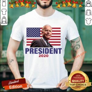 Premium Joe Biden President 2020 American Flag Shirt