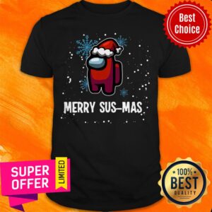 Funny Santa Imposter Merry Sus-Mas Among Us Christmas Shirt