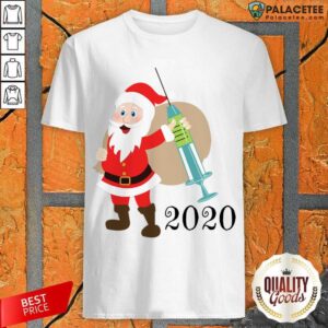 Nice Santa 2020 Delivering Vaccine Shirt