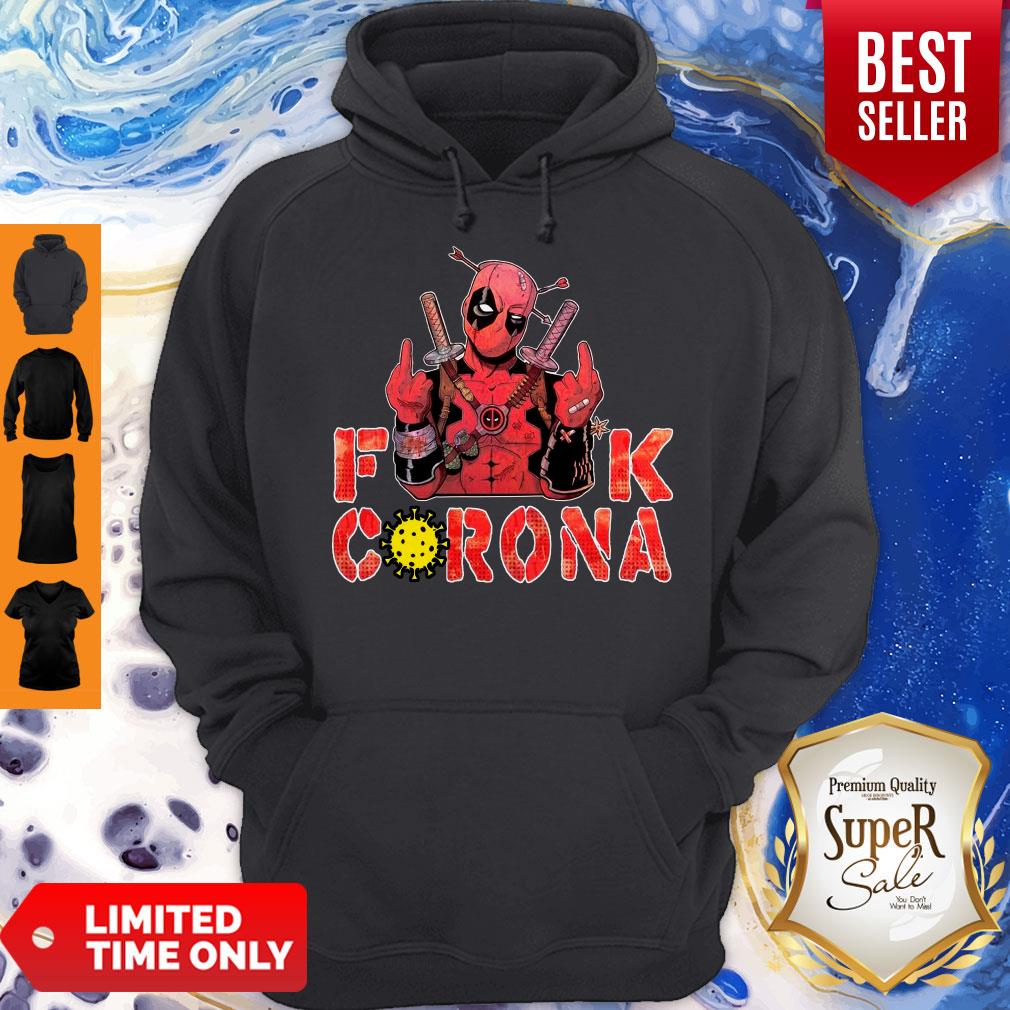 Funny Deadpool Fuck Corona Shirt