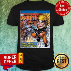 Funny Shonen Jump Naruto Triple Feature Collector’s Edition Shirt