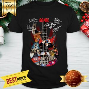Official ACDC Guitarist Signatures Shirt