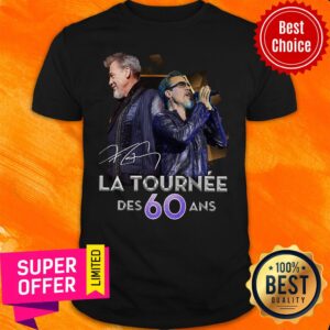 Premium La Tournee Des 60 And Signature Shirt