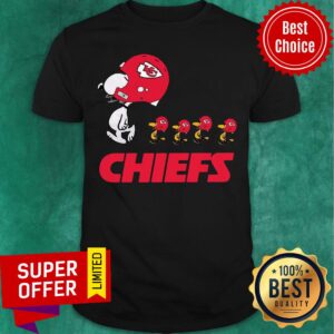 Awesome Snoopy And Woodstock The Kansas City Chiefs Shirt