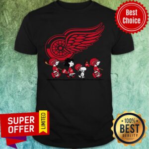 Premium Red Wings Ice Hockey Snoopy NHL Shirt