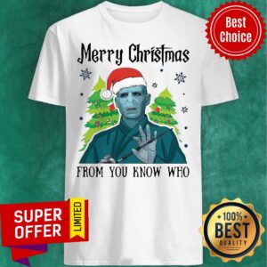 Top Voldemort Merry Christmas From You Know Who Shirt