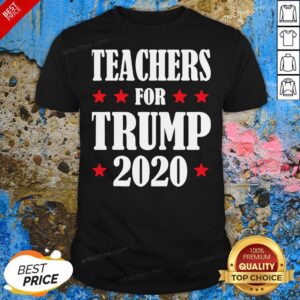 Cute Teachers Vote For Donald Trump 2020 Shirt