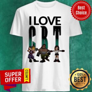 Top I Love CBT Cloud Barret Tifa Shirt
