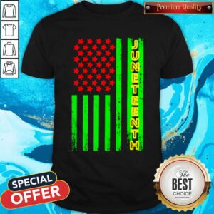 Premium Juneteenth America Flag Shirt