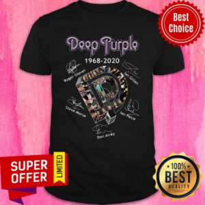 Premium Deep Purple 1968 2020 Signatures Shirt