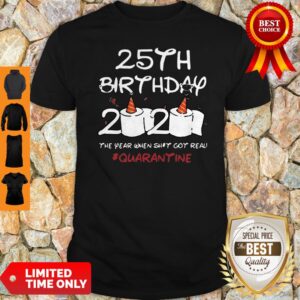 Premium 35th Birthday 2020 Quarantine Shirt