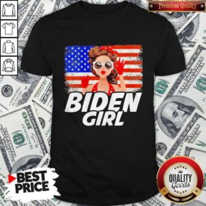 Premium Joe Biden Girl 2020 Biden America Flag Shirt