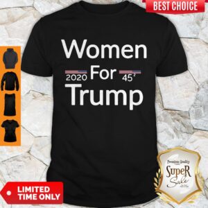Official Women For Donald Trump 2020 45 Shirt