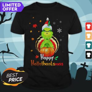 Grinch Happy Hallothanksmas Shirt