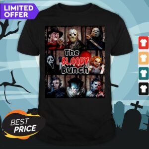 Horror Movie Character The Bloody Bunch Shirt
