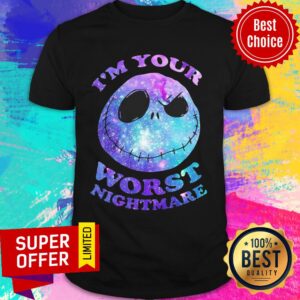 Jack Skelling I’m Your Worst Nightmare Colorful Shirt