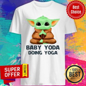 Official Baby Yoda Doing Yoga Shirt