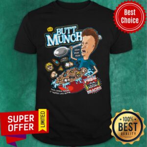 Nice Butt Munch This Cereal Sucks It Tastes Like Butts Free Braces Shirt