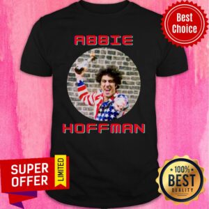 Awesome Abbie Hoffman In His American Flag Shirt