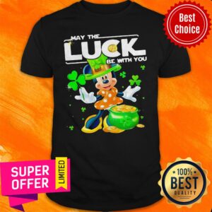 Awesome Minnie May The Luck Be With You Patrick Day Shirt