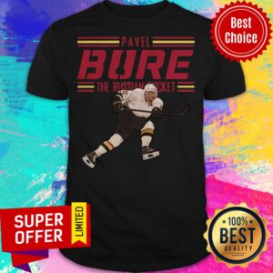 Official Pavel Bure The Russian Rocket Play Shirt