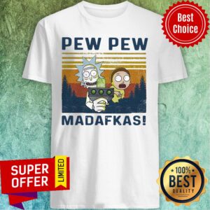 Rick And Morty Pew Pew Madafakas Vintage Halloween Shirt