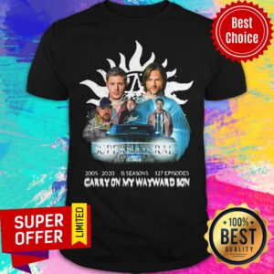 Top Supernatural 2005 2020 15 Seasons 327 Episodes Signatures Shirt