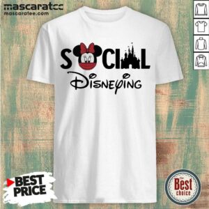 Original Mickey Mouse Face Mask Social Disneying Shirt