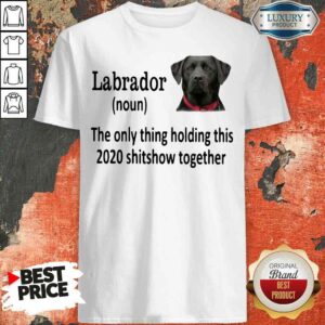 Pretty Labrador The Only Thing Making This 2020 Shitshow Together Shirt