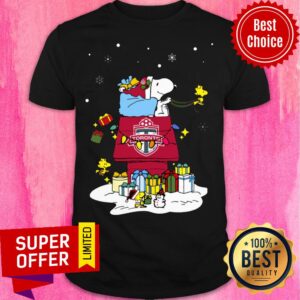 Premium FC Toronto Santa Snoopy Wish You A Merry Christmas Shirt