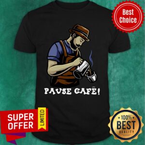 Official Pause Cafe The Bartender Shirt