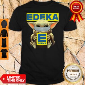 Funny Baby Yoda Mask Edeka Coronavirus Shirt