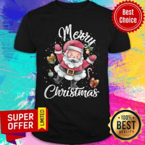 Santa Claus Funny Merry Christmas Shirt