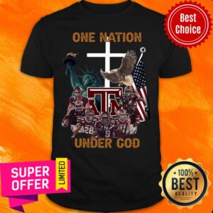 Texas A and M Aggies One Nation Under God Shirt