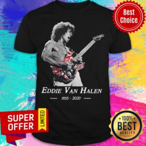 Premium Rip Eddie Van Halen 1955-2020 Shirt