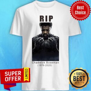 Official Rip Chadwick Boseman Black Panther Signature Shirt