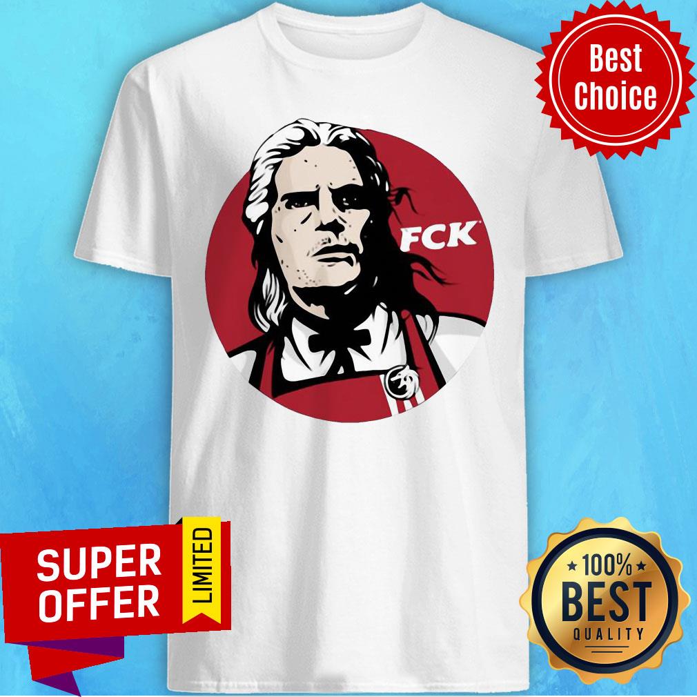 Top Geralt Of Rivia FCK Shirt