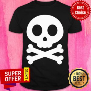 Cute Skull And Crossbones Day Of The Dead Shirt