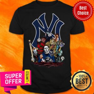 Nice Horror character New York Yankees Halloween Shirt